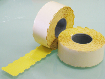 24x11mm Price Labels Yellow, Removable Adhesive for NOR 2/9 D Price Gun Qnt: 54K 