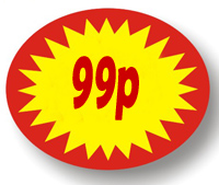 Price Point Promotional - 99p - Label 