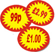 Price Point Promo Labels 