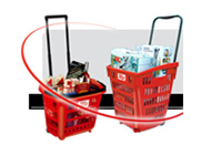 Shopping Trolley Baskets