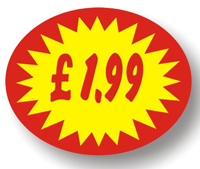 Price Point Promotional - 1.99 - Label