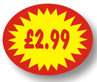 Price Point Promotional - 2.99 - Label