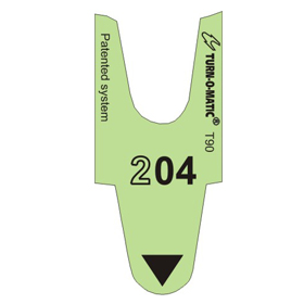 Tickets T90 3 Digit Standard - Green