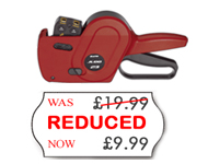 Tovel Price Gun & 1 carton of REDUCED labels  